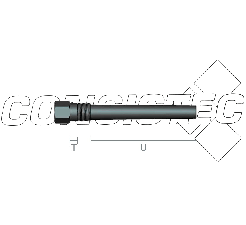 Usinado a partir de barra maciça